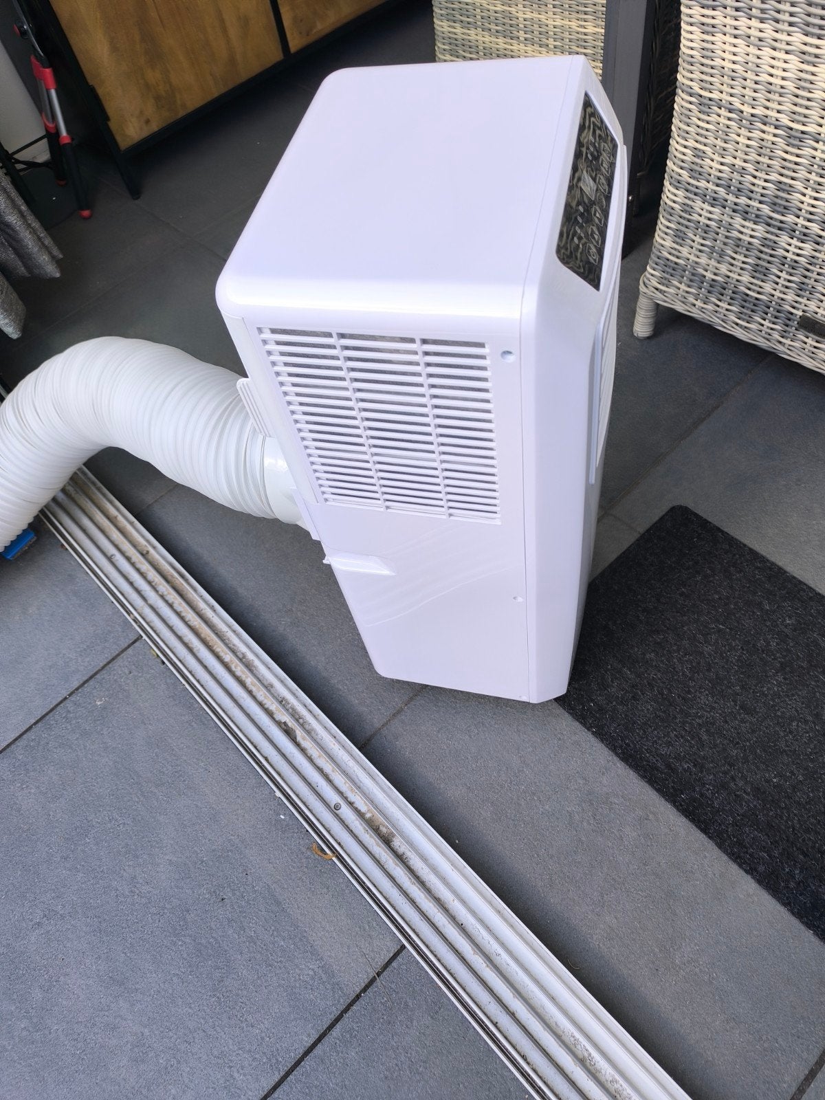 Tectro Mobiele Airco P2050 - Koelen en Ontvochtigen, Witgoed en Apparatuur, Ophalen, Minder dan 60 m³, 3 snelheden of meer, Zo goed als nieuw