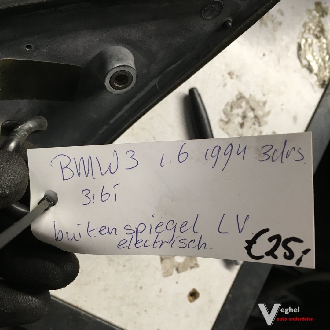 BMW 3 Serie 316 1994 Buitenspiegel elektr Linksvoor, Gebruikt, -, -, Ophalen of Verzenden