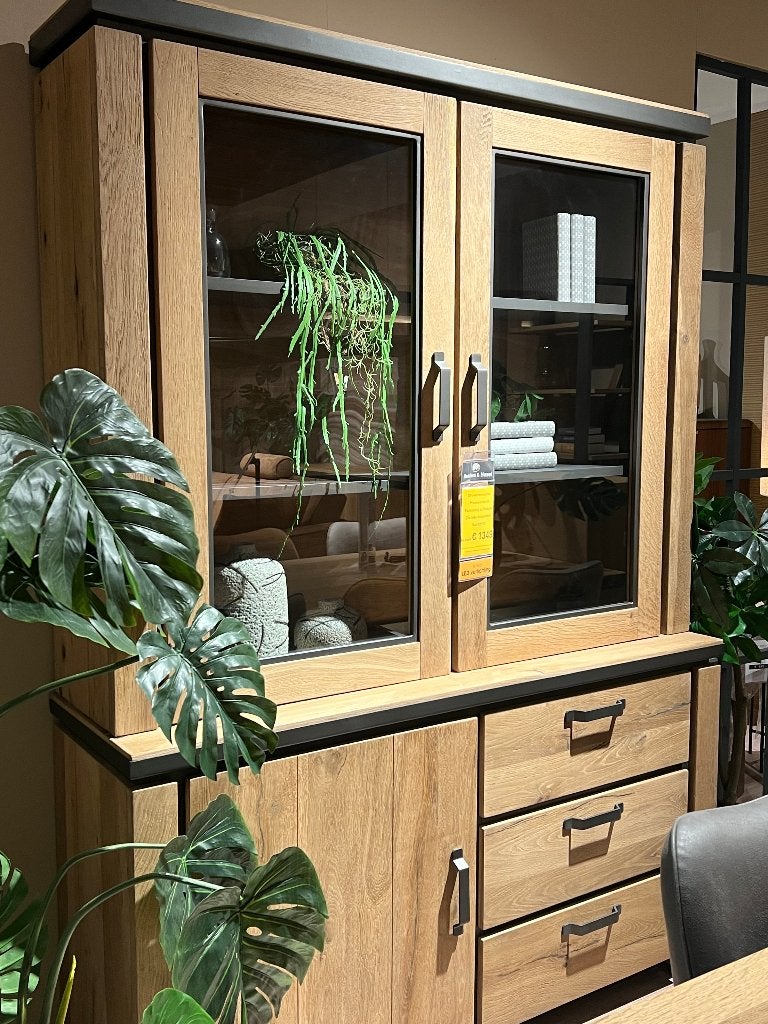 H&H Farmland woonserie, Ophalen, Met deur(en), 50 tot 100 cm, Glas