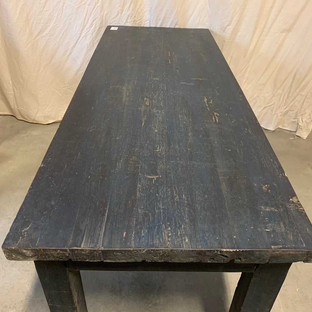 houten sidetable teak - blue wash - 160 x 60  Gratis bezorgd, Huis en Inrichting, Tafels | Sidetables, TTM Wonen, Meubels – (Perzische) Tapijten en Woonaccessoires
