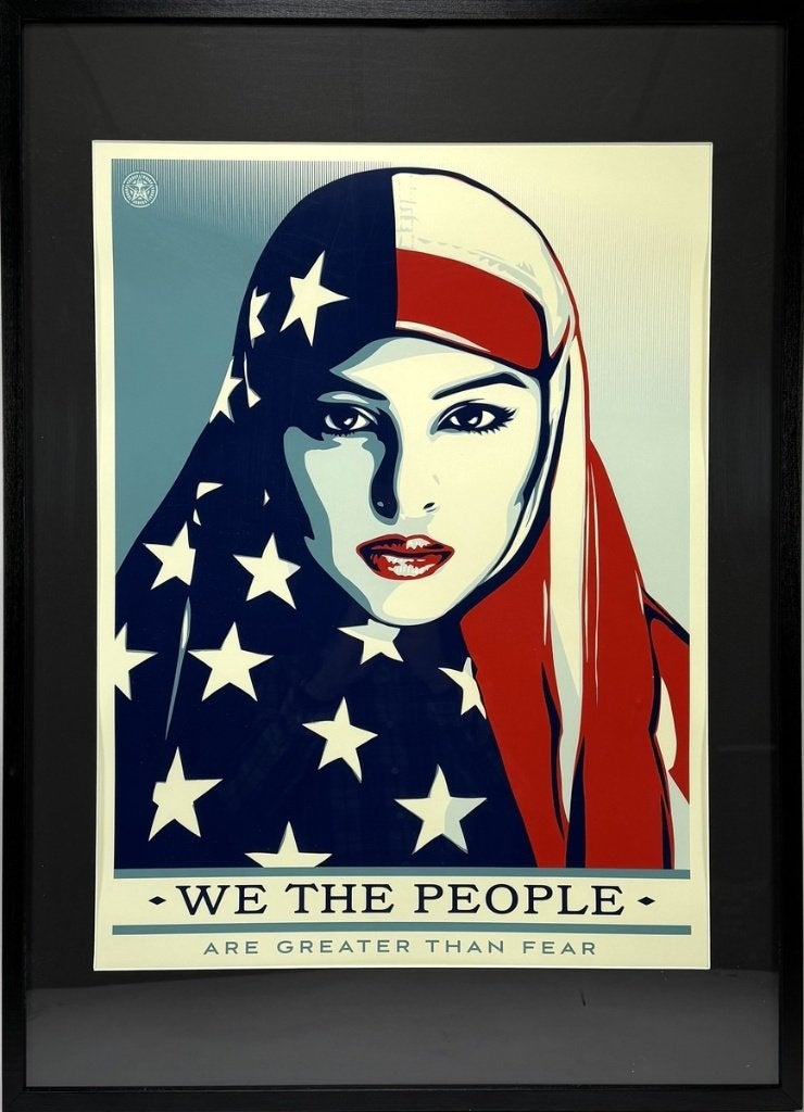 109. Grafiek, Shepard Fairey - “We the People”, 2017, Ophalen
