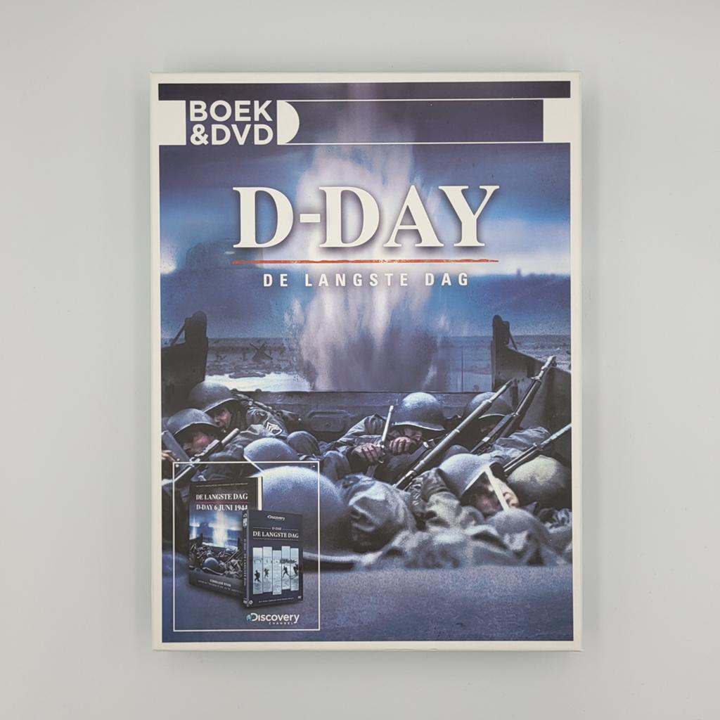 De Langste Dag D-Day 6 Juni 1944 Boek & DVD Boxset, Boeken, Ophalen of Verzenden, Tweede Wereldoorlog, Zo goed als nieuw, Algemeen