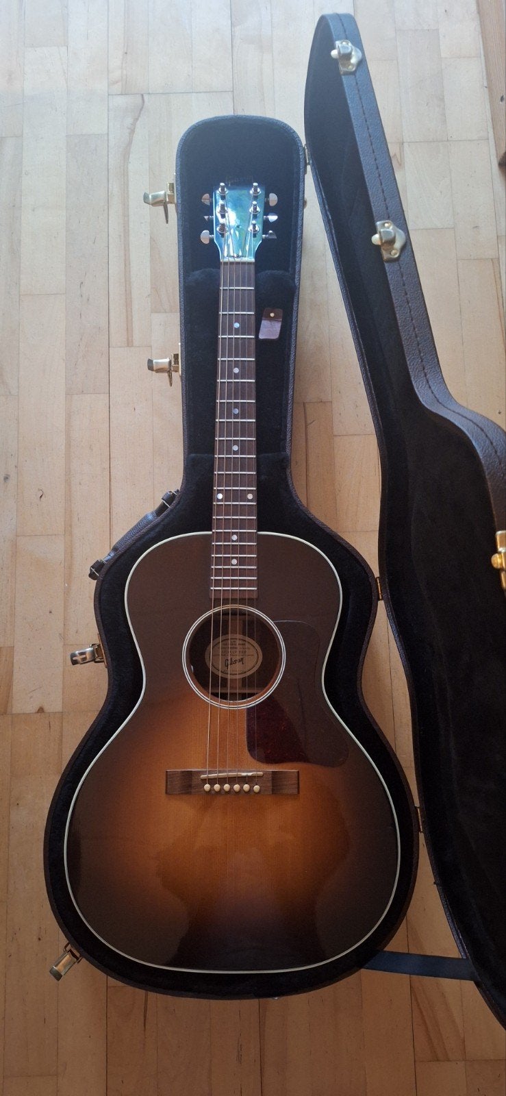Gibson L00 studio walnut, Ophalen, Zo goed als nieuw, Western- of Steelstringgitaar, Met koffer