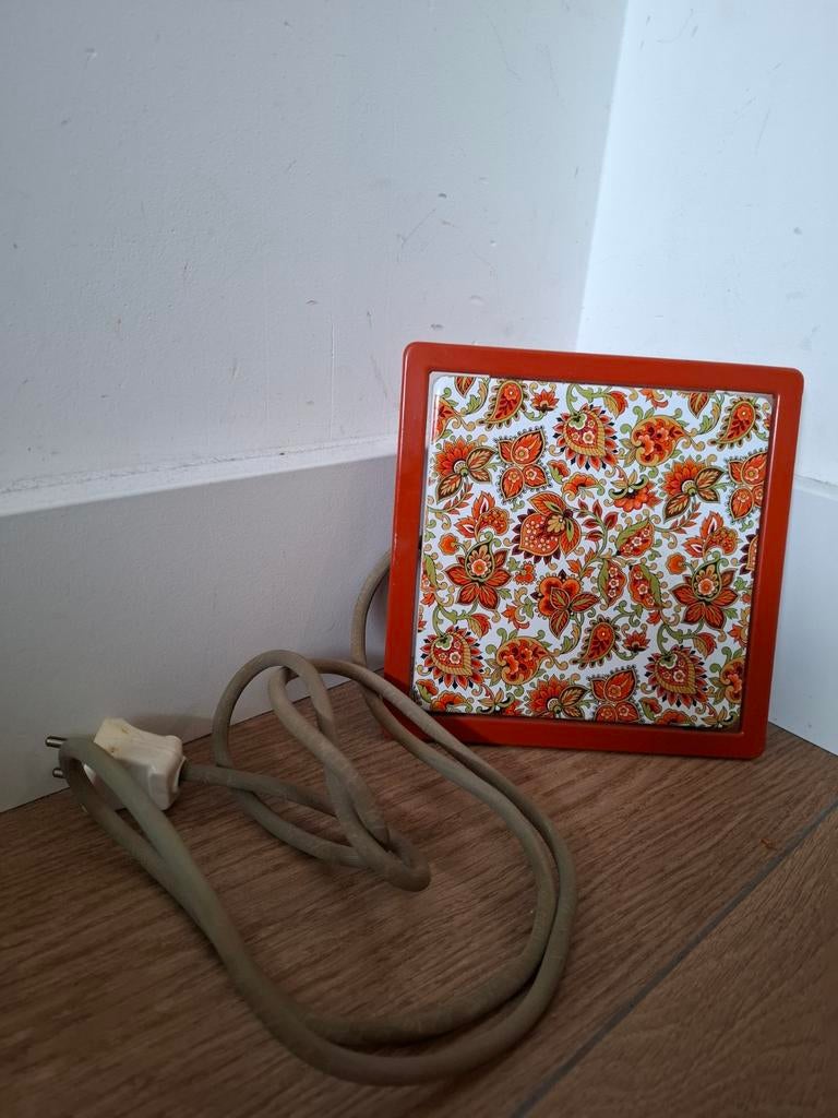 Vintage retro warmhoudplaat rechaud jaren 70 brocante, Ophalen