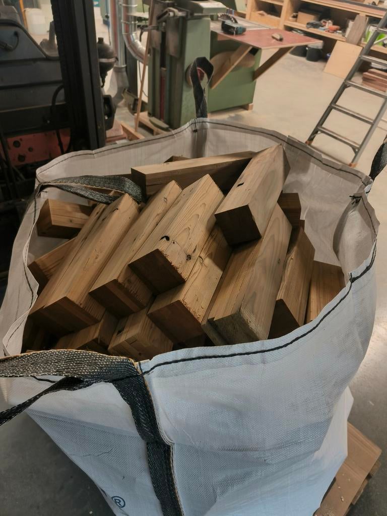 Big Bag brand hout, Tuin en Terras, Haardhout, Minder dan 3 m³, Ophalen of Verzenden
