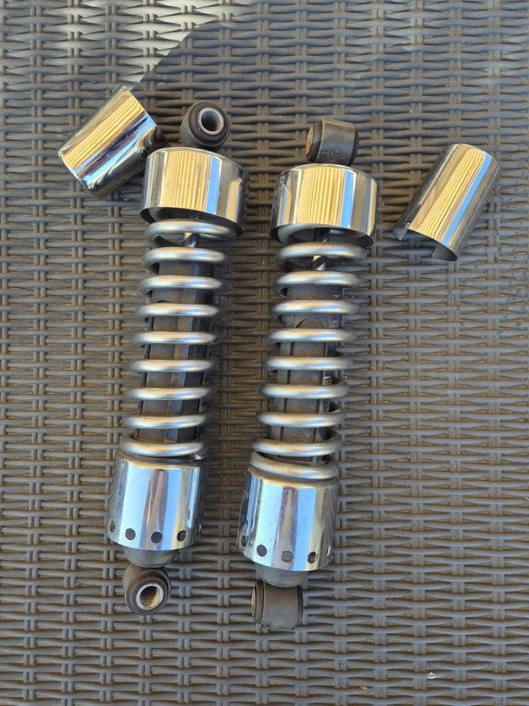 Harley-Davidson FXDB 2007 Originele Achtervering / Shocks (C, Ophalen of Verzenden