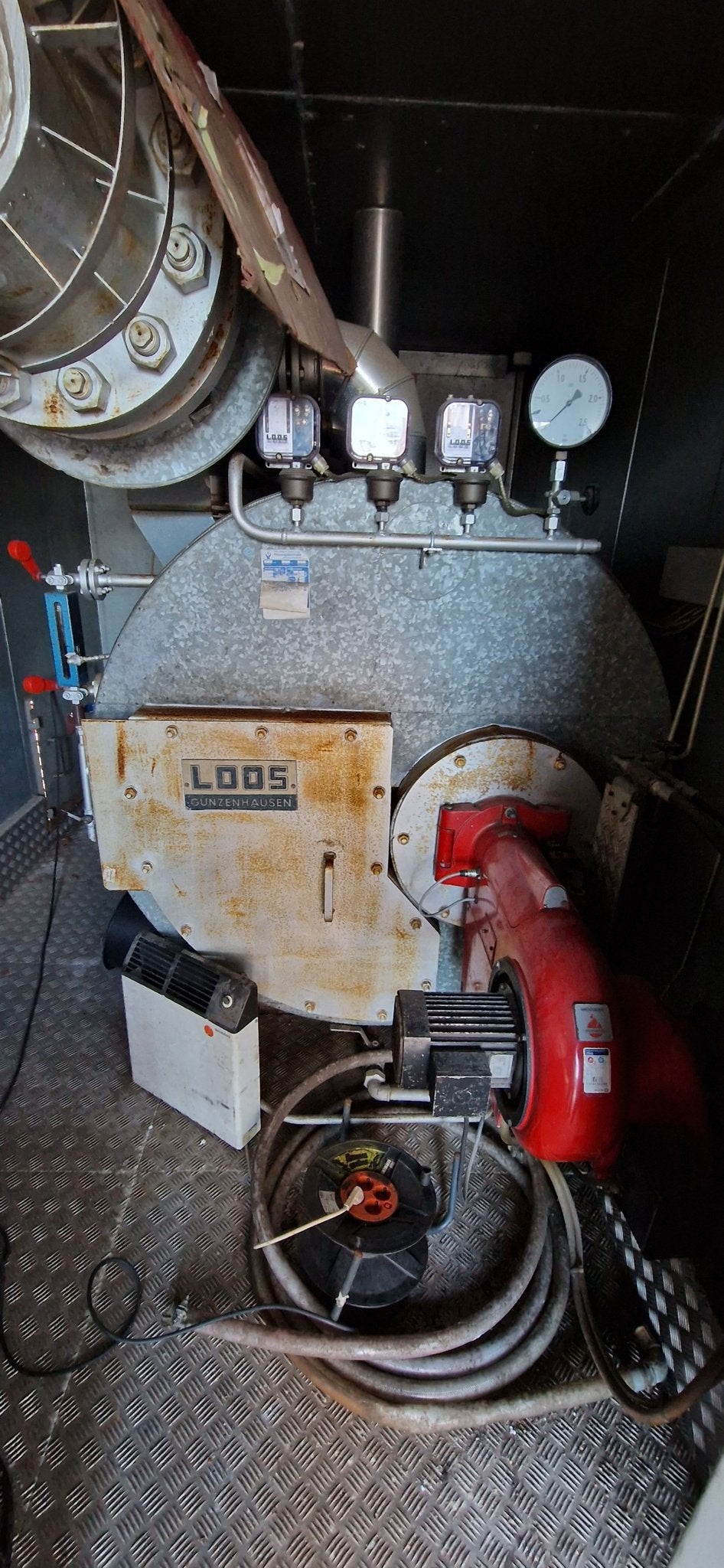 Complete LOOS stoomketel / stoomunit in container – industri, -, -, -