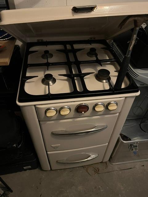 emaille fornuis en oven, Antiek en Kunst, Ophalen