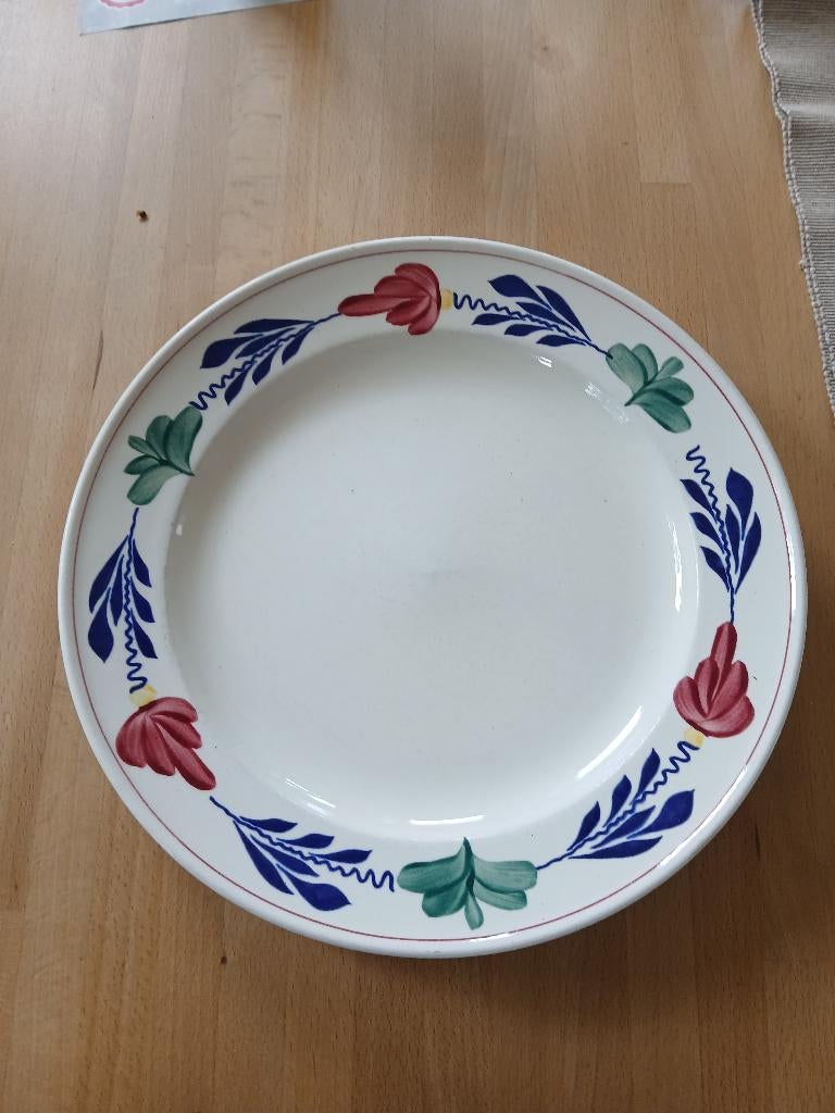 Boerenbont, Huis en Inrichting, Keuken | Servies, Gebruikt, Ophalen of Verzenden, Bord(en), Aardewerk