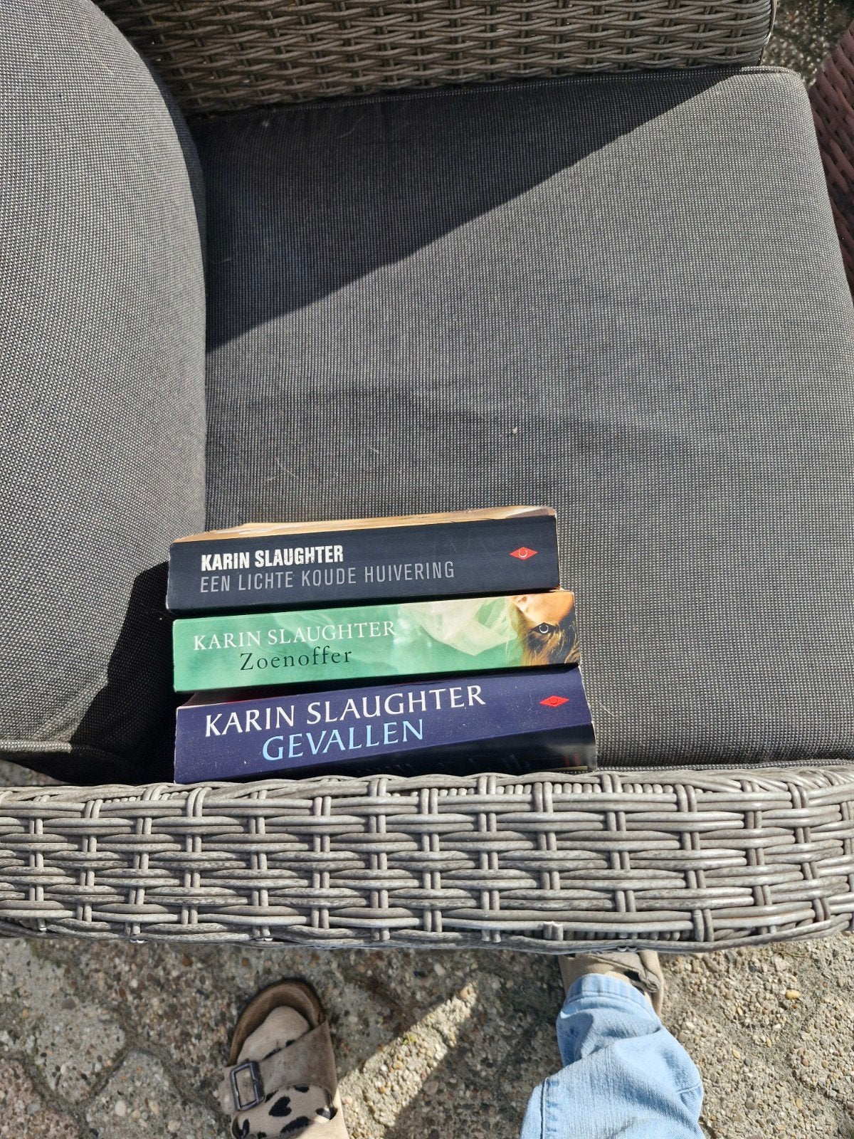 Karin Slaughter boeken: Een Lichte Koude Huivering,, Boeken, Ophalen of Verzenden, Gelezen, Karin Slaughter, Nederland
