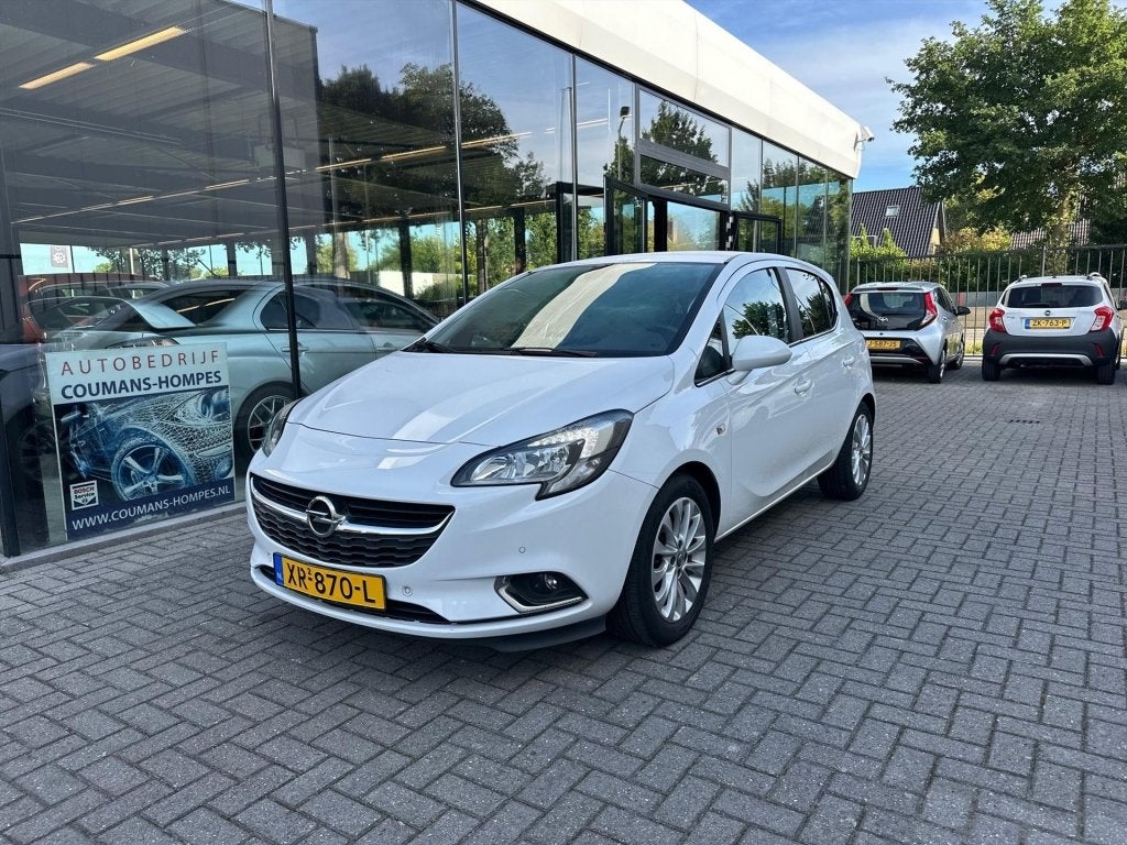 Opel Corsa 1.0 Turbo 90pk 5d Online Edition (bj 2019), Auto's, Voorwielaandrijving, Gebruikt, Euro 6, Origineel Nederlands