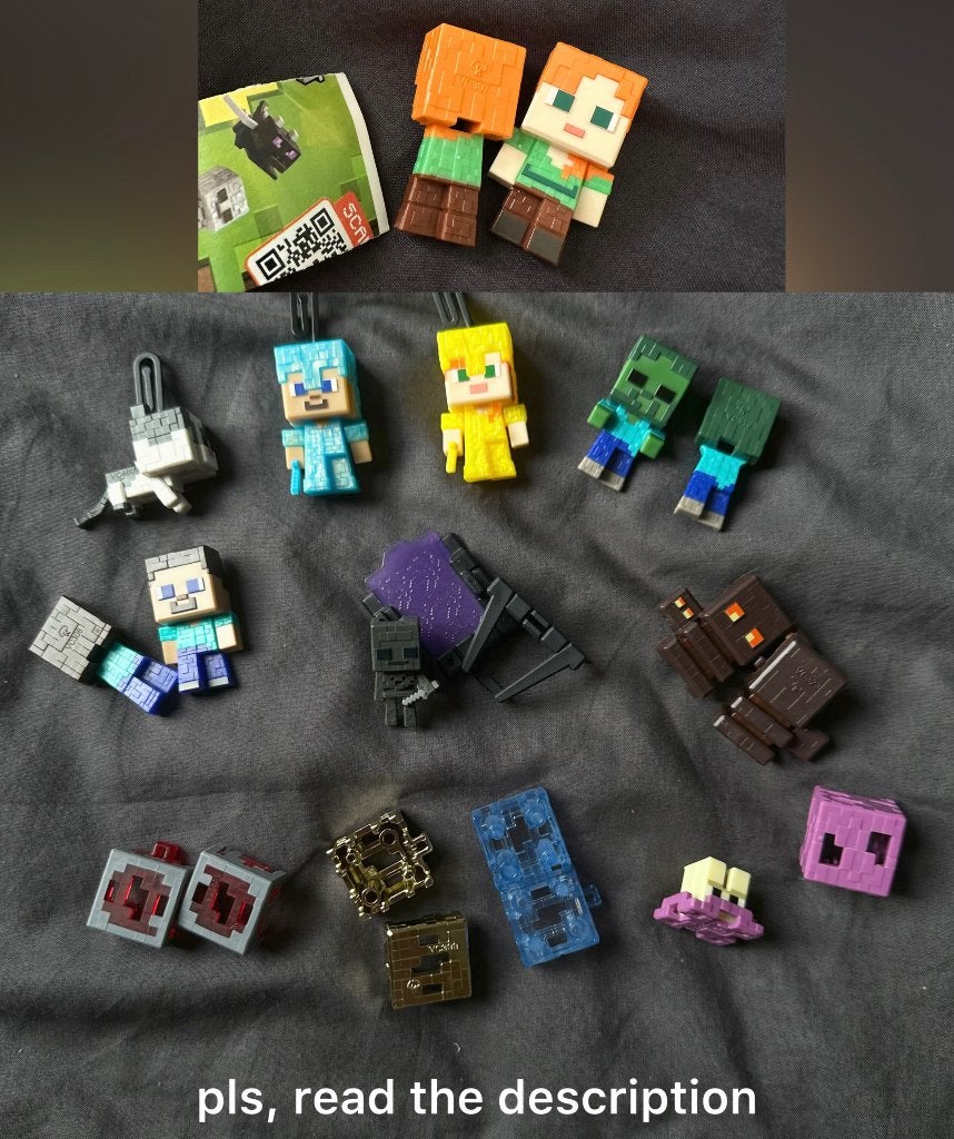 Kinder Joy Minecraft, Ophalen, Nieuw