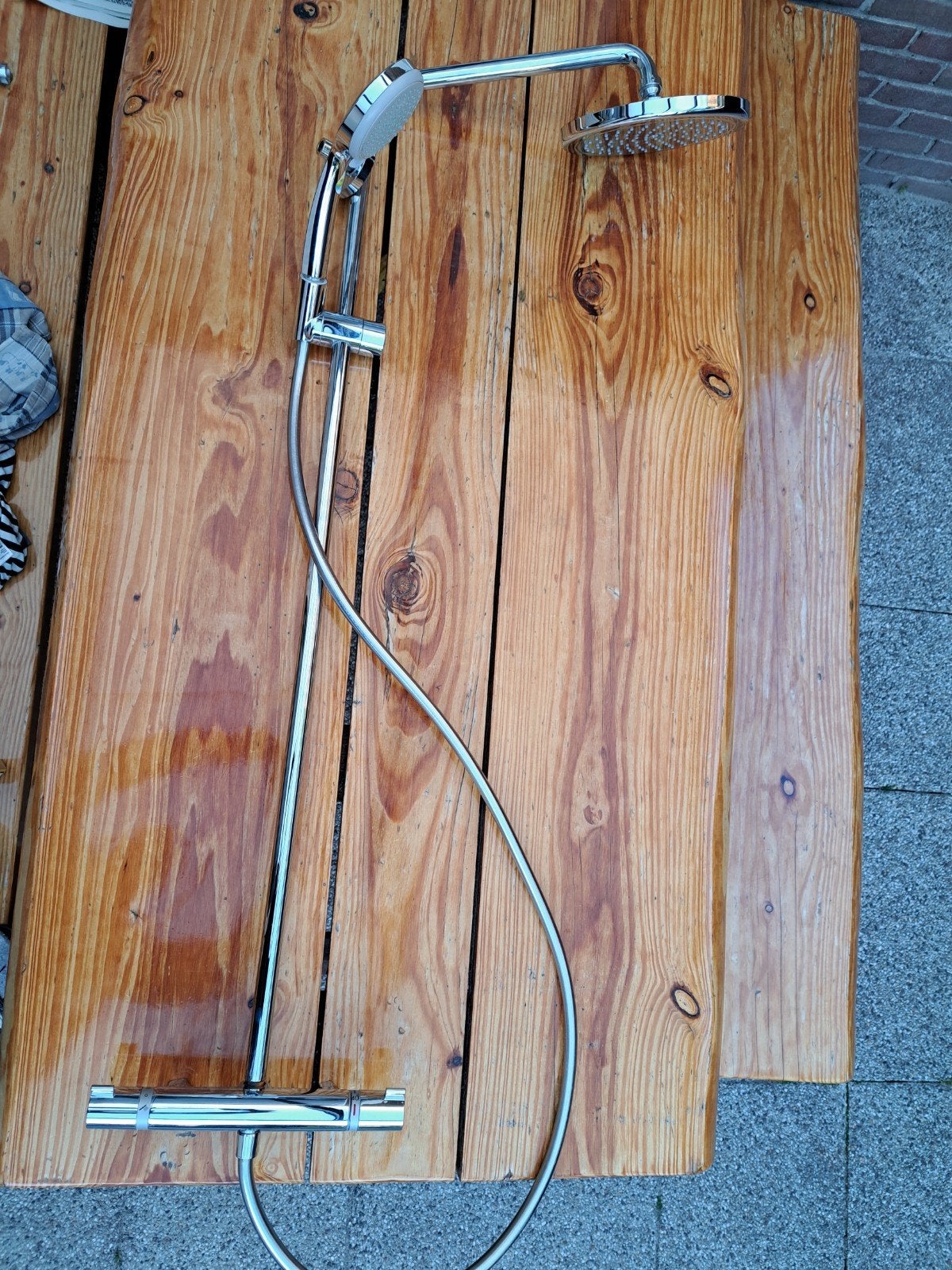Hansgrohe axor pharo, Ophalen