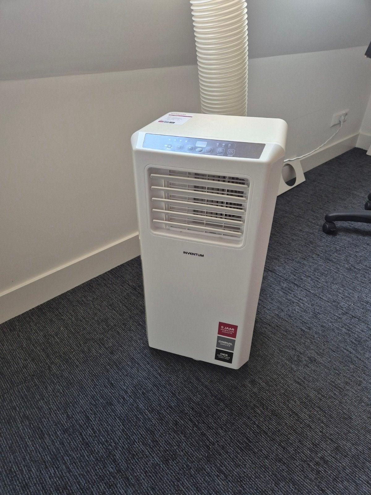 Inventum Mobiele Airco - Koelen, Ontvochtigen, Ventileren, Witgoed en Apparatuur, Ophalen, Gebruikt, Minder dan 60 m³, 3 snelheden of meer