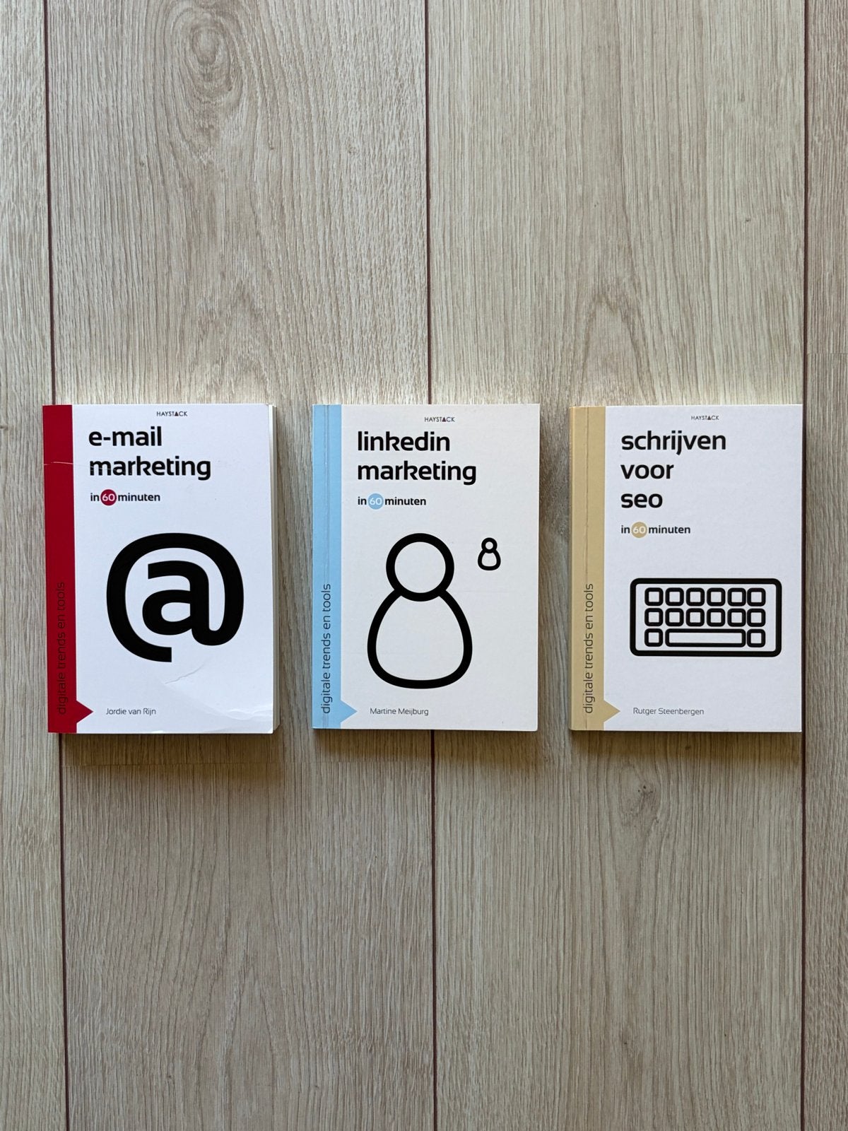 3 boeken in 1 koop: E-mail, LinkedIn Marketing & SEO, Ophalen of Verzenden, Gelezen