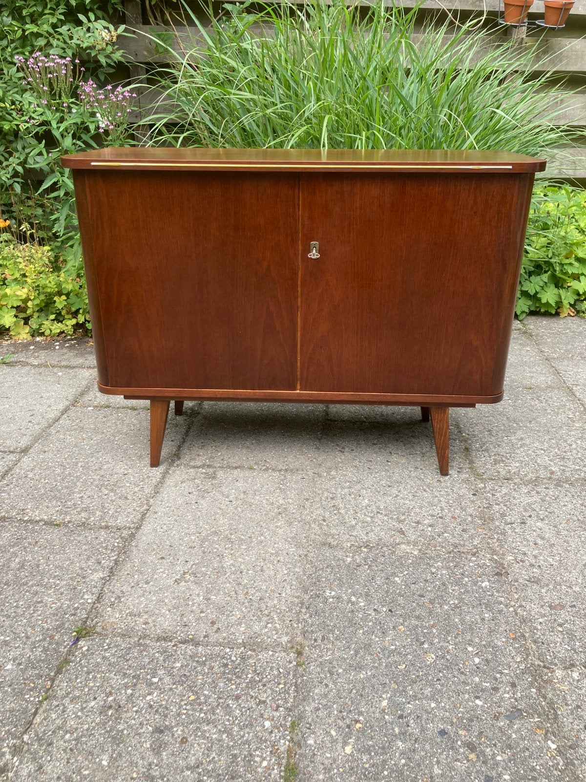 Vintage dressoir kast jaren 70, Antiek en Kunst, Ophalen