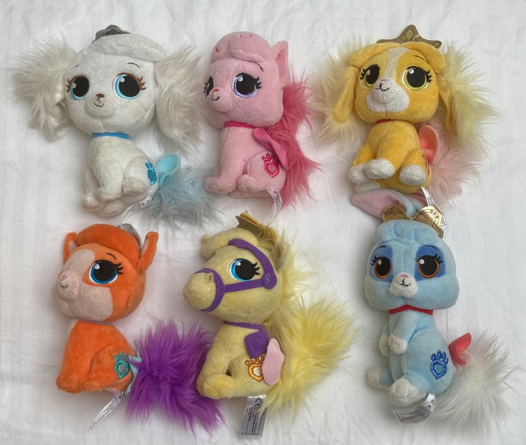 verzameling knuffels disney princess pet, Ophalen of Verzenden, Overige figuren, Zo goed als nieuw, Knuffel