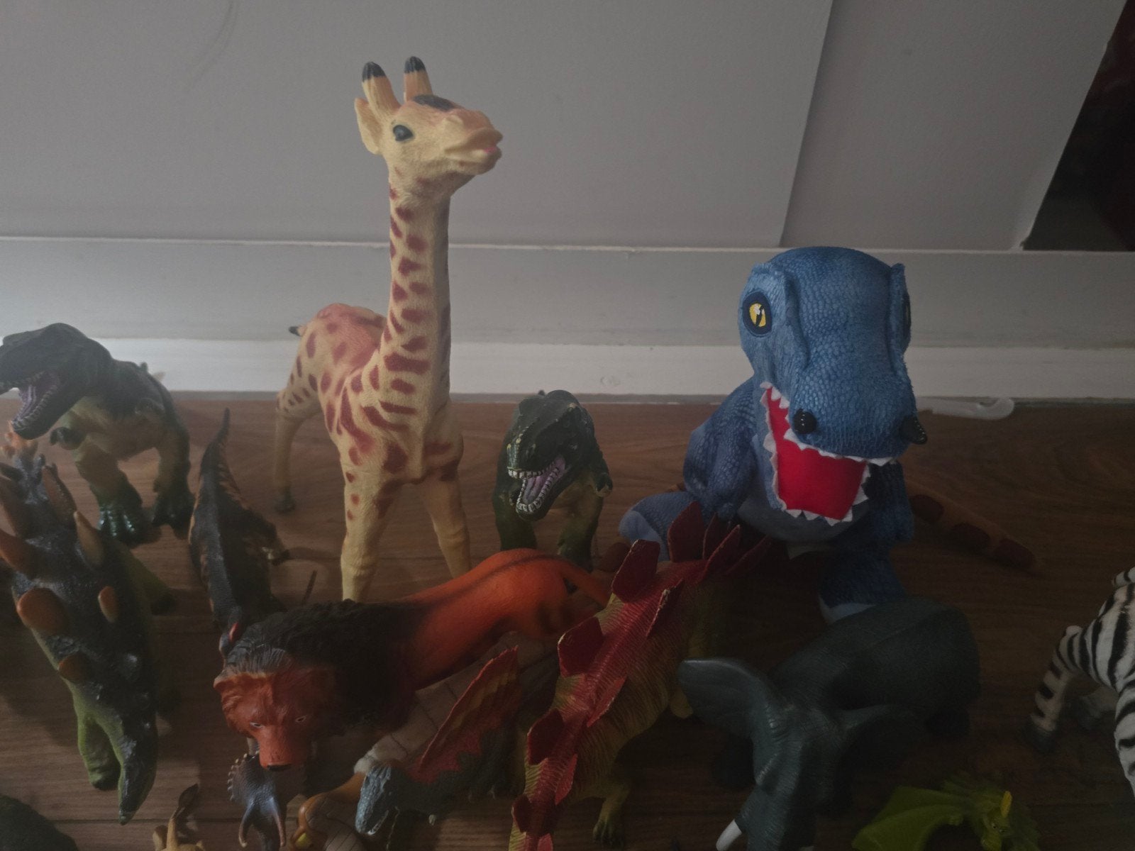 Grote collectie dinosaurus en wilde dieren speelgoed, Ophalen