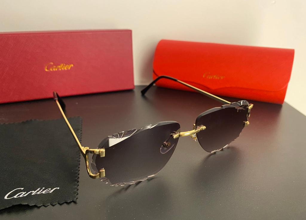 Cartier Diamond Cut Zonnebril, Overige merken, Zonnebril, Overige kleuren, Verzenden