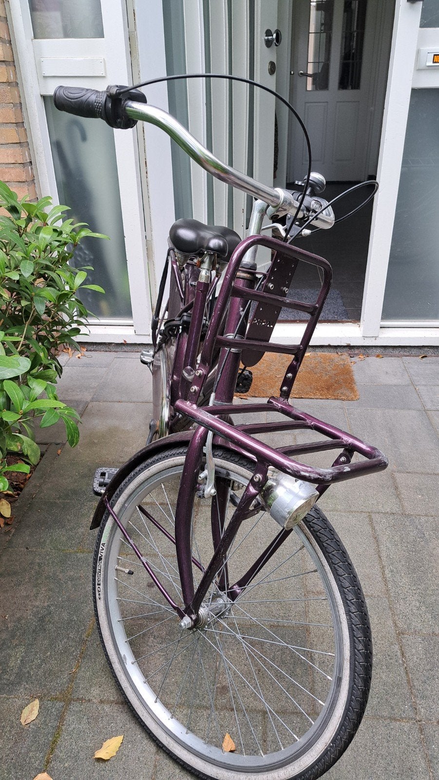Meisjesfiets 10 jaar, Fietsen en Brommers, Fietsen | Dames | Omafietsen, Ophalen, Terugtraprem, Gebruikt, Handrem