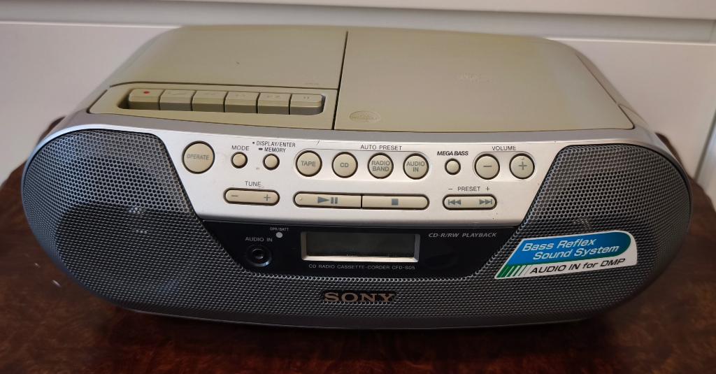 BOOMBOX Sony SFD S05, Gebruikt, Draagbaar, Ophalen of Verzenden, Tuner of Radio