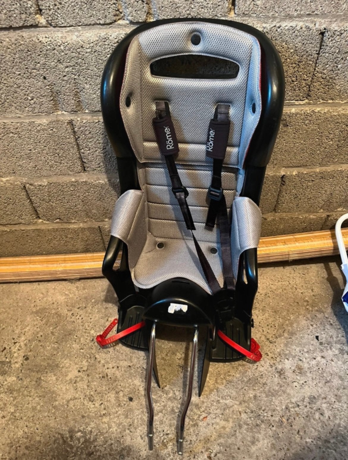 Britax Römer Jockey fietszitje met regenhoes, Ophalen, Achterzitje, 22 t/m 36 kg, Gebruikt