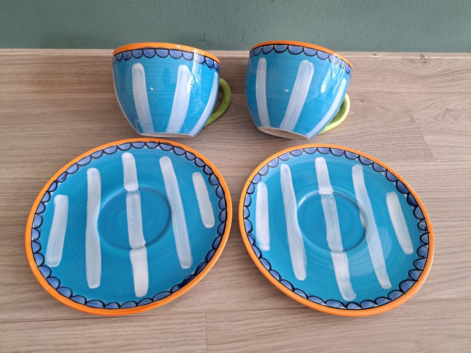 3 soepkommen Blond Amsterdam, Ophalen, Keramiek, Zo goed als nieuw, Modern