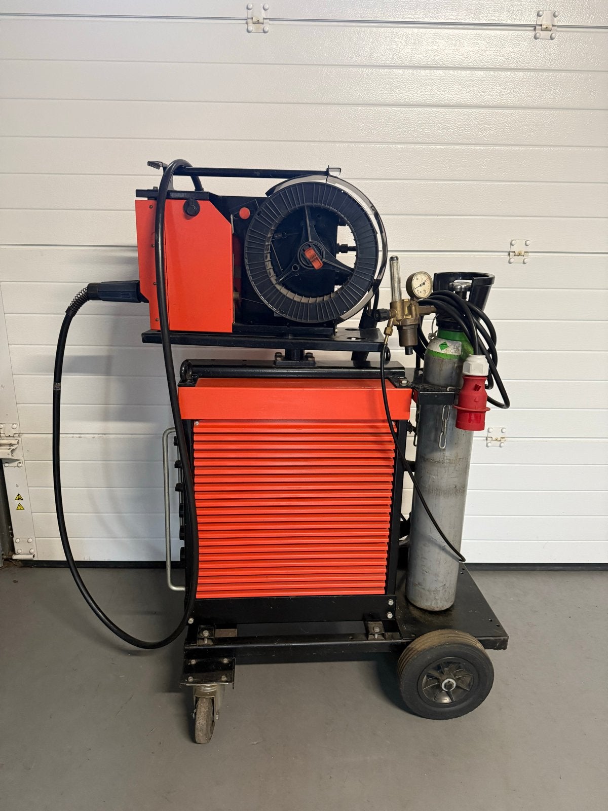 Kemppi RA230 FU10 MIG/MAG Lasapparaat met Gasfles, Ophalen, Gebruikt, 150 tot 250 ampère, Co2
