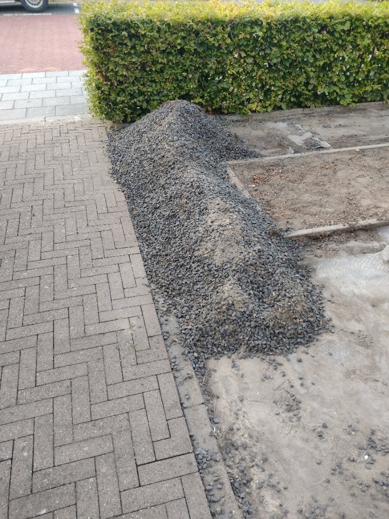 Grind fijn antraciet, Ophalen, Gebruikt, Antraciet, Grind