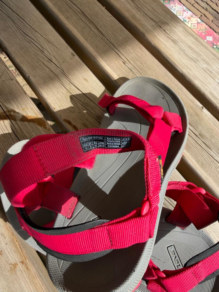 Teva sandalen roze maat 41, Ophalen of Verzenden, Zo goed als nieuw, Roze, Sandalen of Muiltjes