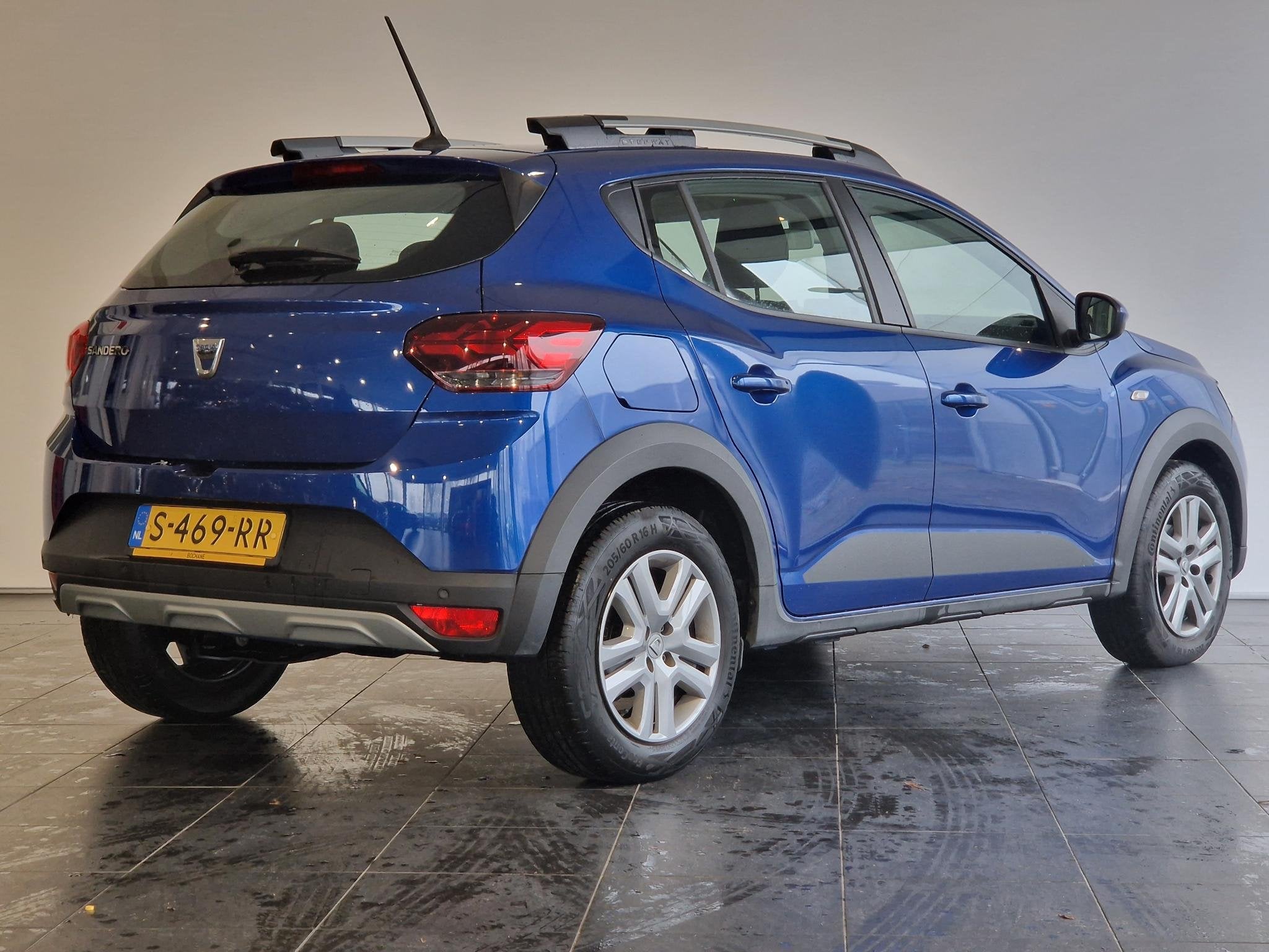 Dacia Sandero Stepway 1.0 TCe 90 Comfort | Apple CarPlay / A, Auto's, Dacia, LED verlichting, Met garantie (alle), Blauw, Origineel Nederlands