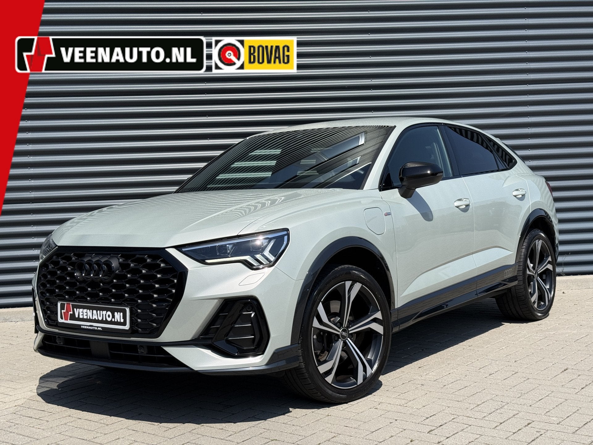 Audi Q3 Sportback 45 TFSI e S-LINE Matrix/Leder/Camera/Apple, Dealer onderhouden, Gebruikt, Adaptive Cruise Control, Hybride Elektrisch/Benzine