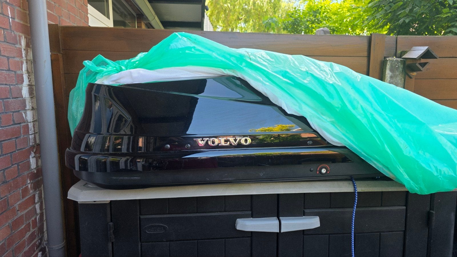 Volvo Dakkoffer 430L - Zwart, Auto diversen, Dakkoffers, Ophalen of Verzenden, Gebruikt