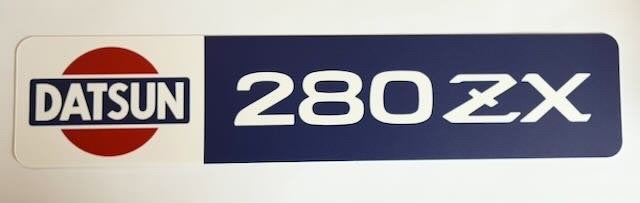 DASTUN 280ZX  V2    kentekenlaat - reclamebord, Ophalen of Verzenden, Auto's