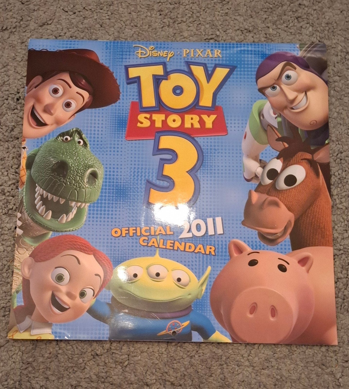 Toy Story 3,  official calendar, Ophalen of Verzenden, Maandkalender, Zo goed als nieuw