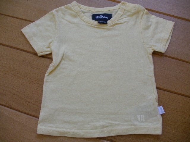 VILLA HAPP t- shirt geel maat 68, Villa Happ, Jongetje of Meisje, Ophalen of Verzenden, Zo goed als nieuw