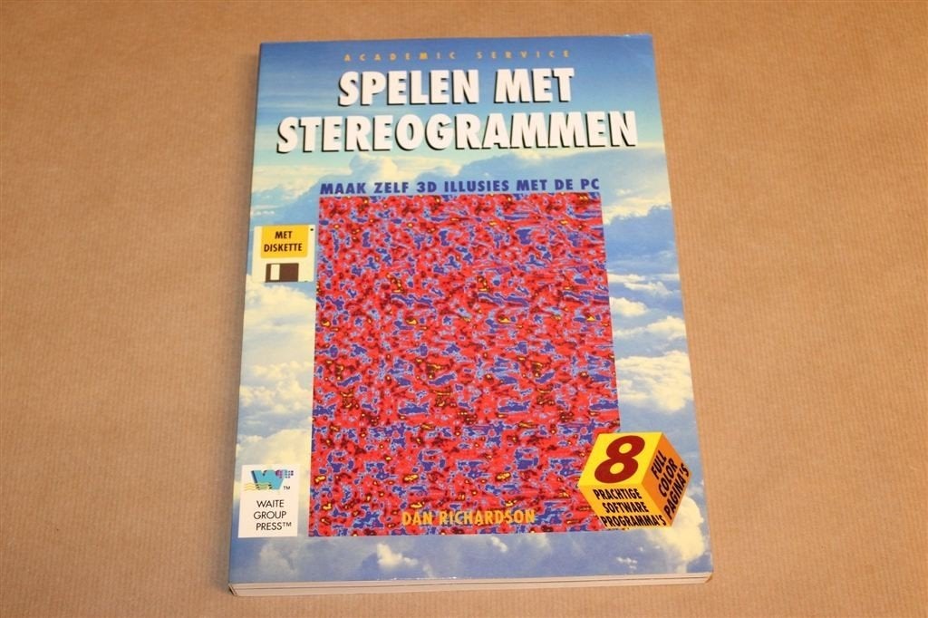 Spelen met Stereogrammen — Vintage Boek over 3D illusies1994, Boeken, Informatica en Computer, Ophalen of Verzenden, Gelezen, Internet of Webdesign