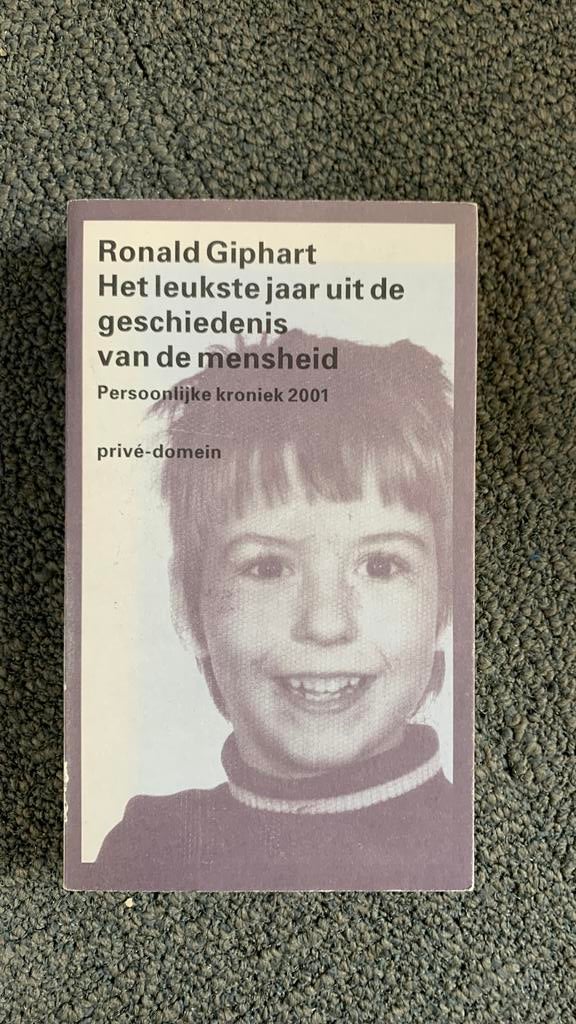 Het leukste jaar uit de geschiedenis van de mensheid, Boeken, Ophalen of Verzenden, Zo goed als nieuw, Sport, Ronald Giphart