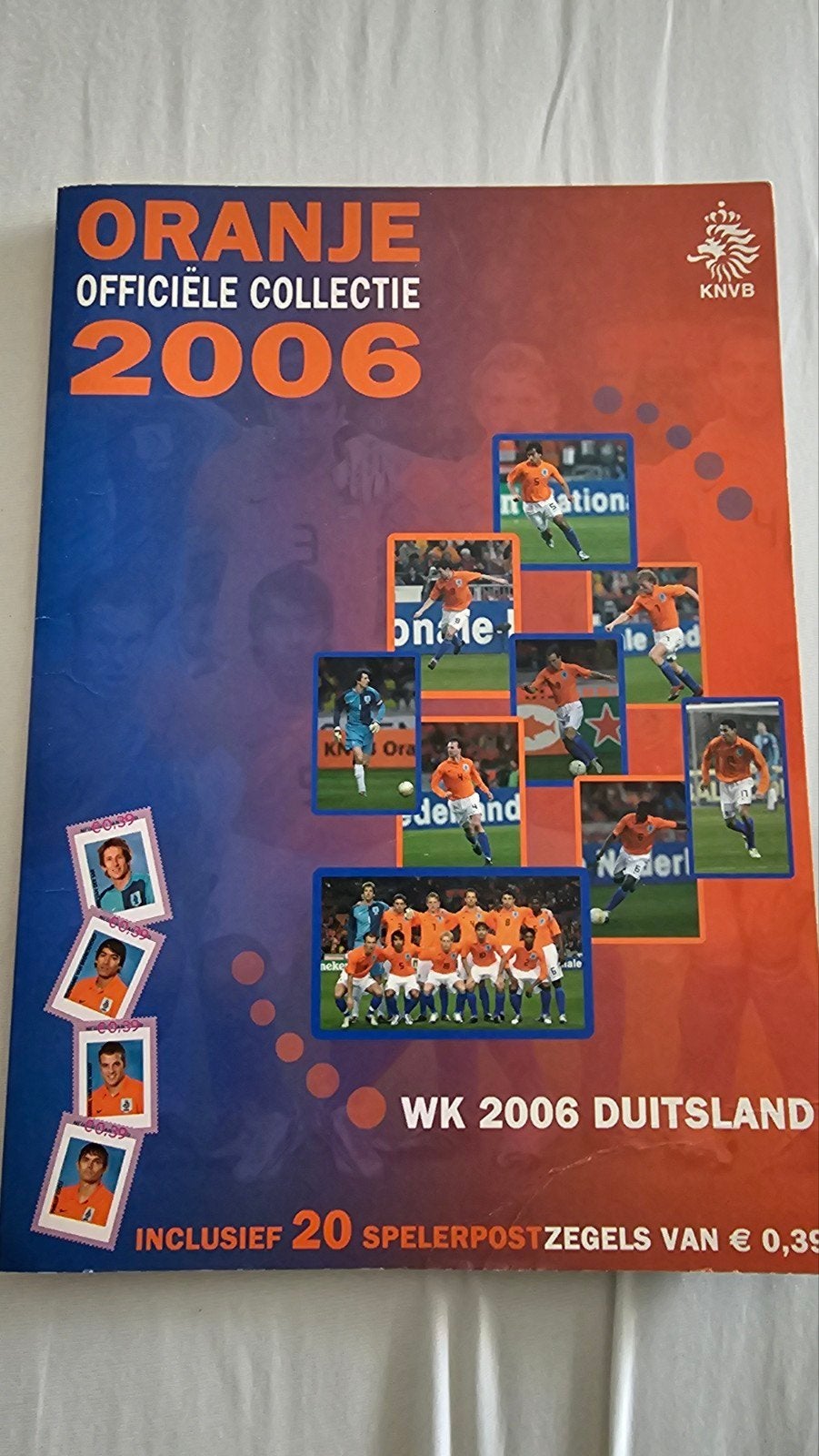 20 speler postzegels wk 2006, Ophalen