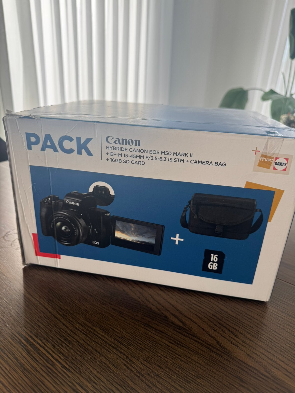 Canon EOS M50 - Mark II - Fotocamera - Nieuwstaat!, Audio, Tv en Foto, Fotocamera's Digitaal, Ophalen of Verzenden, Zo goed als nieuw