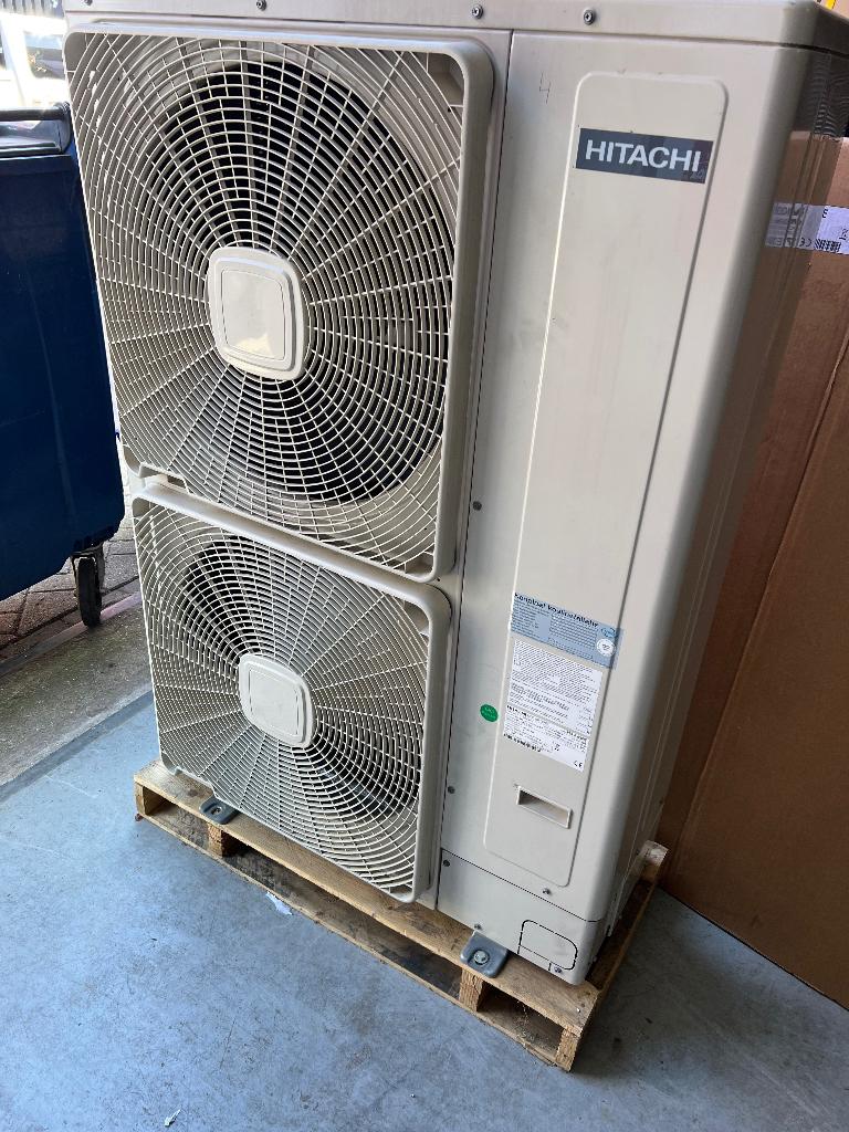 Hitachi RAS-5XHVNP1E R410a buitendeel, Ophalen, Minder dan 60 m³, 3 snelheden of meer, Zo goed als nieuw