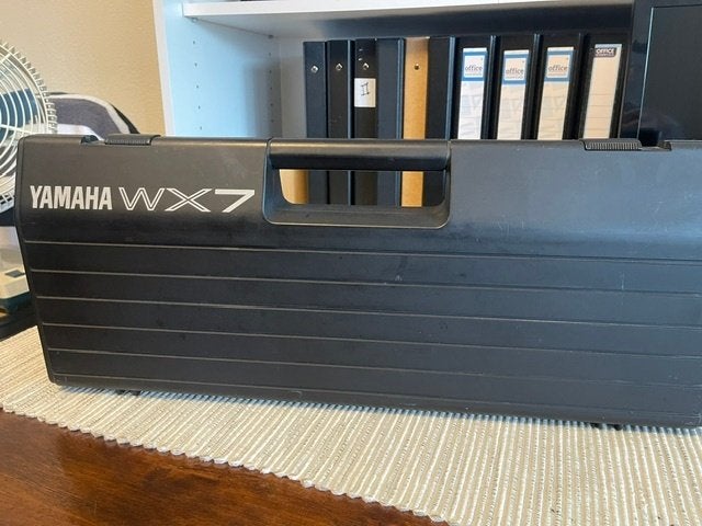 Yamaha digitale sax/klarinet WX7, Ophalen of Verzenden, Gebruikt, Overige typen, Met koffer
