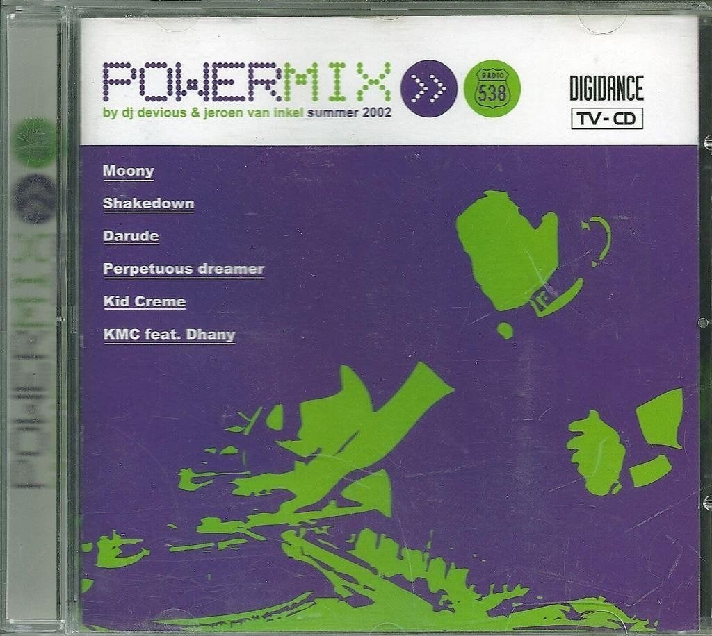 cd van Powermix Summer 2002 [radio 538], Verzenden, Zo goed als nieuw, Disco