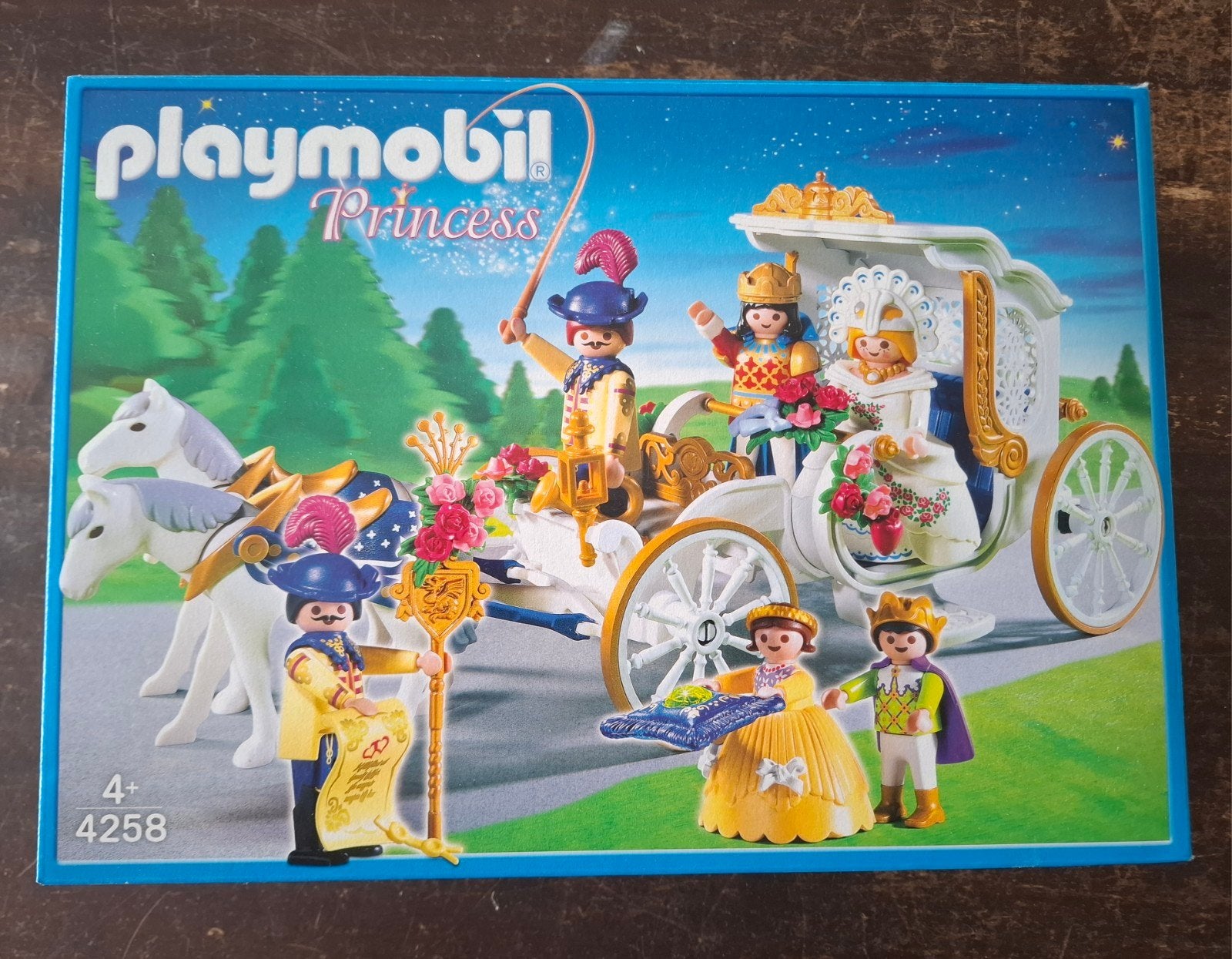 Playmobil Princess koets 4258 4+ nieuw, Verzenden, Nieuw, Meisje