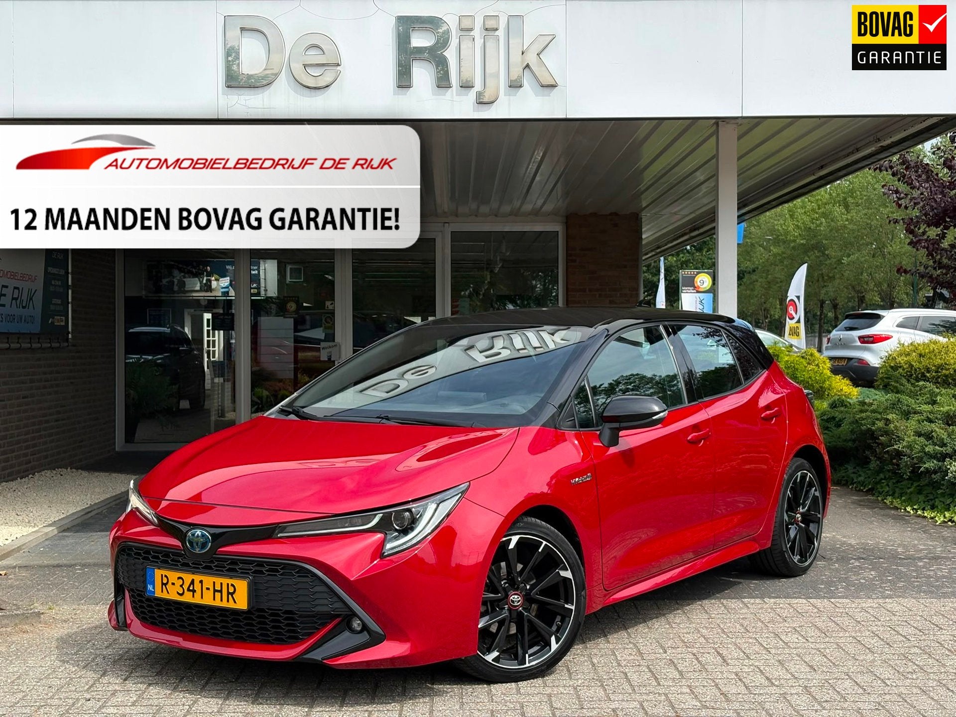 Toyota Corolla 1.8 Hybrid Two-Tone | Carplay/Android, Navi,, Gebruikt, 4 cilinders, Corolla, 98 pk