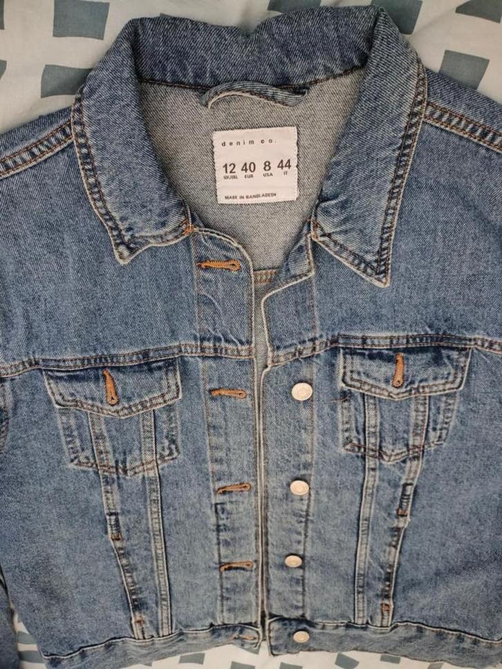 Dinem jacket, Ophalen of Verzenden, Zo goed als nieuw, Blauw, W28 - W29 (confectie 36)