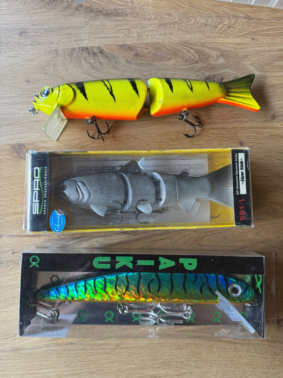 Groot kunstaas voor snoek: Spro BBZ-1, Moby Paiku, Jointed, Ophalen of Verzenden, Zo goed als nieuw