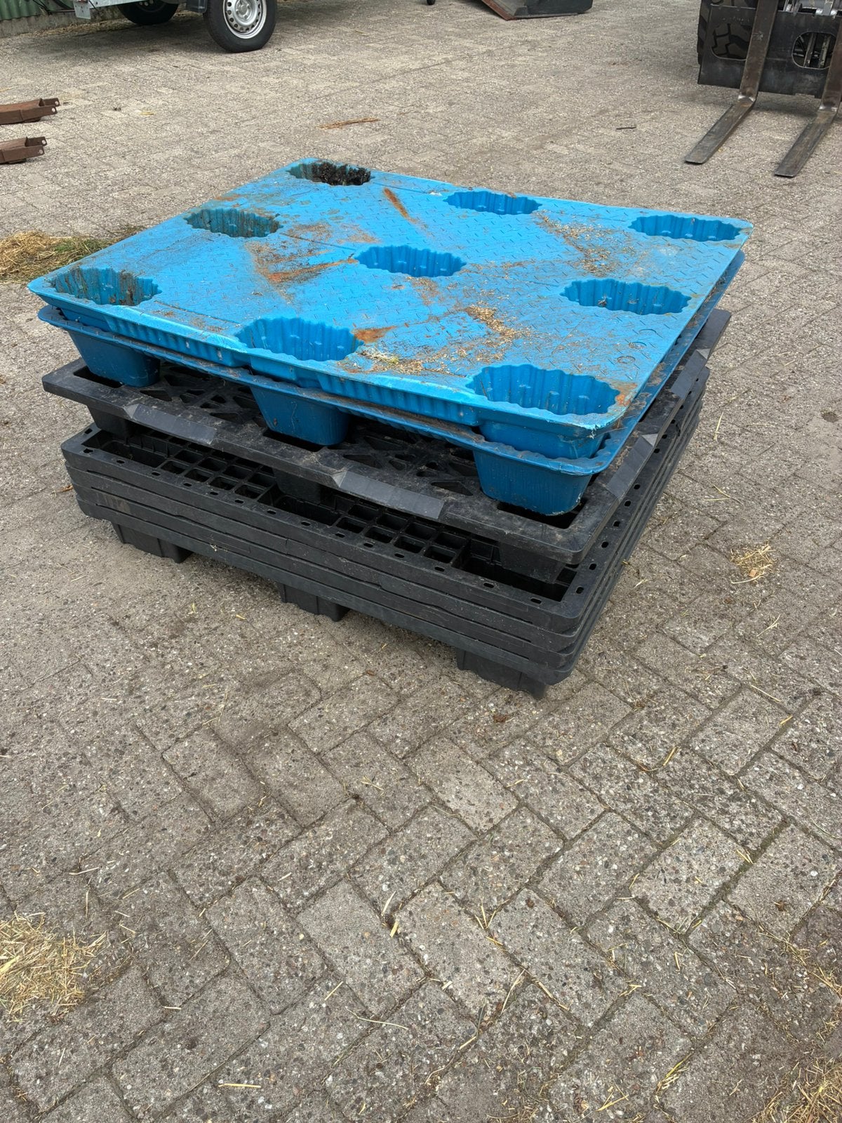 Kunstof pallets, 100 cm of meer, 60 cm of meer, Overige typen, Minder dan 35 cm