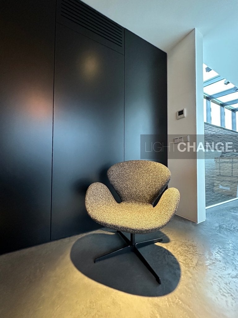 Fritz Hansen Swan of EGG Chair, Footstool NIEUW in doos -43%, Waterstad 23, Nieuw, 75 tot 100 cm, Metaal