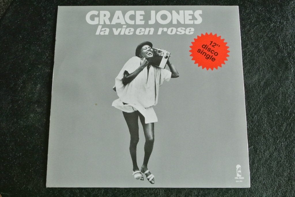 Grace Jones - La Vie en Rose, Pop, Ophalen of Verzenden, Zo goed als nieuw, 12 inch